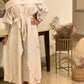 Pearl embroidered dress