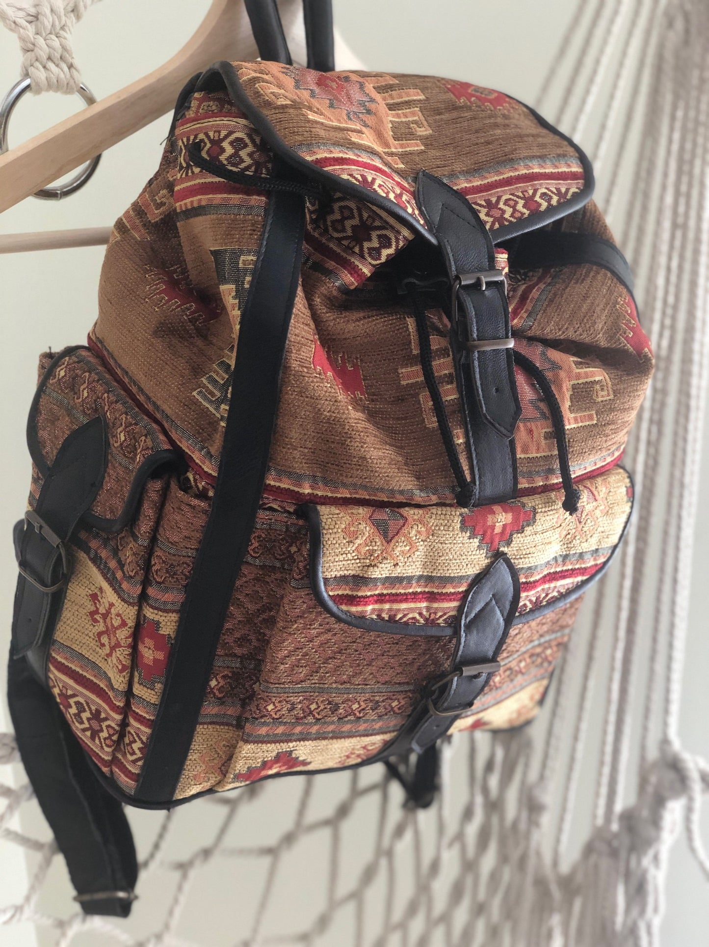 Bohemian backpack