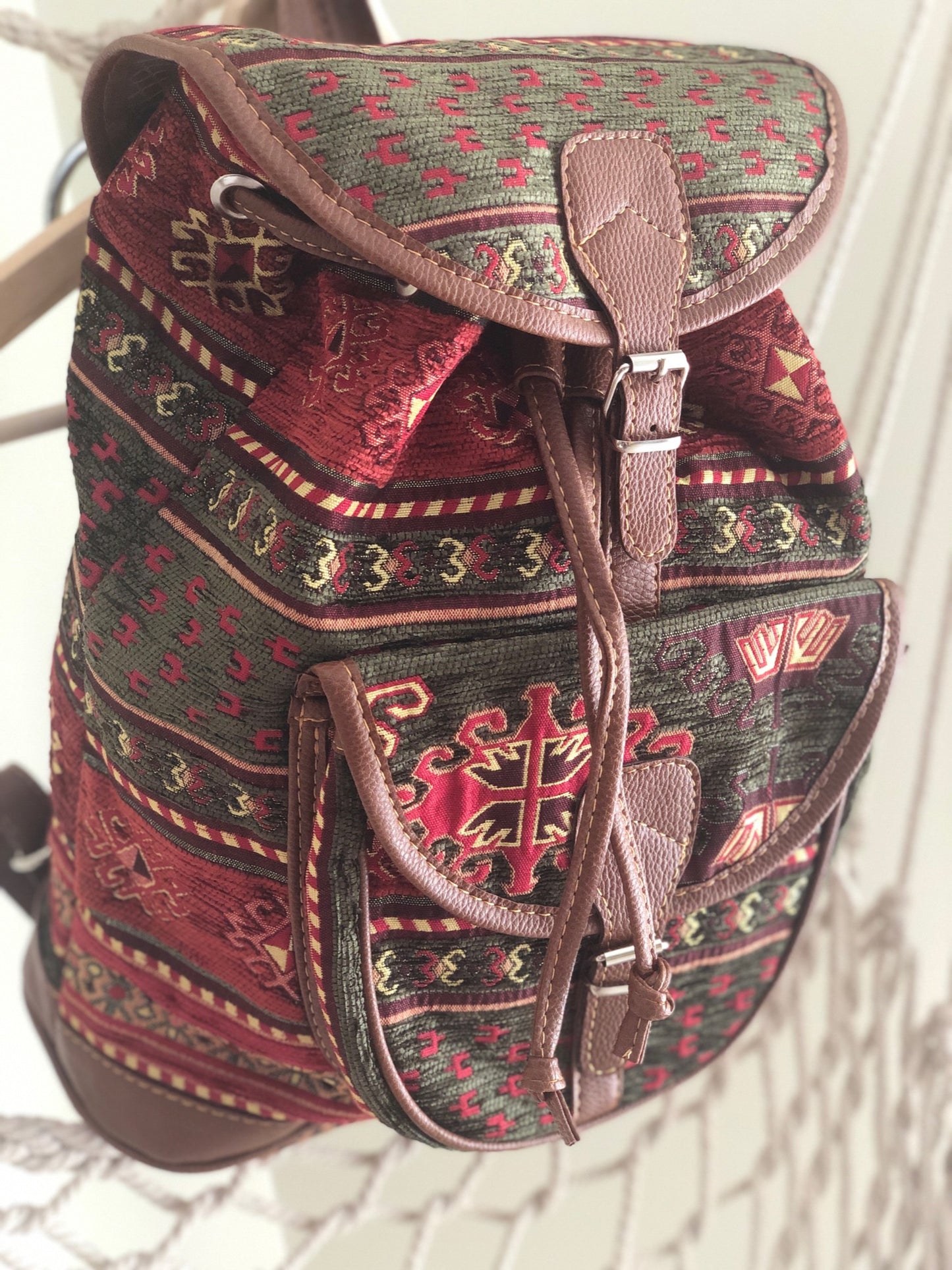 Bohemian backpack